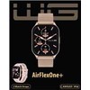 „Winner Group WG“ – išmanusis laikrodis „WG AirFlexOne+“, moterims, 2 dirželiai, auksinės spalvos