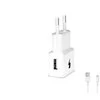 Winner Group WG - Síťová nabíječka 1x USB-A, Quick Charge 3.0, 5V-9V-12V, kabelis USB-A na Lightning, bílá