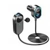 Winner Group WG - Automobilinis įkroviklis / 100 W / 6 USB prievadai / 2x USB-A + 4x USB-C / su prailgintuvu