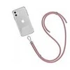 Winner Group WG - Crossbody lace strap / transparent / soft pink