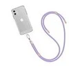 Winner Group WG - Crossbody lace strap/transparent/violet