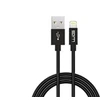 Winner Group WG - Datový kabelis Lightning na USB-A, 1 metr, juoda