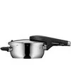 WMF Greitpuodis WMF Perfect Premium 3,0 l, szybkowar 22 cm, polerowana nerūdijantis plienas Cromargan, indukcija, poziomy gotowania 2, pokrętło wielofunkcyjne