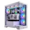 ADATA XPG dėklas INVADER X Mid-Tower, be maitinimo šaltinio, 5x 120 mm ventiliatorius, baltas