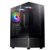 ADATA XPG INVADER X MINI KOMPAKTES MID-TOWER-CASE Juodas