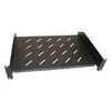 XtendLan 19" lentyna su perforacija 2U/280mm, keliamoji galia 45kg, juoda