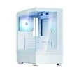 Zalman P10 microatx mini tower korpusas, baltas