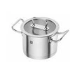 ZWILLING aukštas puodas su dangteliu, 2000 ml, 16 cm, nerūdijantis plienas - Pro