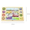 Viga Toys VIGA Medinė Dėlionė Spėk pagal Šešėlį - Transporto Priemonės 17 el.