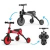 Triratukas Milly Mally GRANDE 2in1, Raudonas