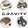 Vaikiškas balansinis dviratukas „Gravity Milly Mally“, smėlio spalvos, ruda