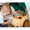 Realistiškas automobilio priekis su atidaromu gaubtu Milly Mally N-GINE žalias modelis