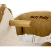 Milly Mally Polly baltas supamas arkliukas su melodija ir ratukais
