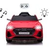 Milly Mally Akumuliatorinė transporto priemonė Audi E-Tron Sportback 4x4 Raudona