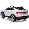 Milly Mally Audi E-Tron Sportback Baltas akumuliatoriumi varoma transporto priemonė