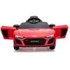 Elektrinis vaikiškas automobilis Milly Mally Audi R8 Spyder Raudona
