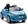 Milly Mally Mėlyna Elektromobilis Fiat 500e, Mėlyna
