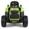 Electric tractor with trailer Milly Mally Rolly žalias