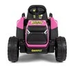 Electric tractor with trailer Milly Mally Rolly pink