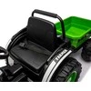 Elektrinis traktorius su priekaba Milly Mally Farmer žalias