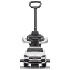 Motoroleris su vairavimo rankena MERCEDES C-Class Deluxe Milly Mally Baltas