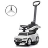Motoroleris su kreipiančiąja juosta MERCEDES C-Class Deluxe Milly Mally Baltas