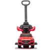Motoroleris su vairavimo rankena MERCEDES C-Class Deluxe Milly Mally Raudona
