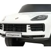 Milly Mally Porsche Cayenne baltas ride-on car with guide rod