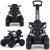 Milly Mally ride-on car Wild 3in1 juodas