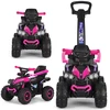 Milly Mally ride-on car Wild 3in1 pink
