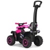 Milly Mally ride-on car Wild 3in1 pink