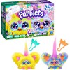 Mix FURBY interaktyvūs pliušiniai spyruokliniai žaislai, 2 vnt. pakuotėje, 5 cm
