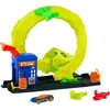 Hot Wheels Mattel HW City Twisted Snake Track + JBM63 /2 automobilis