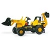 Rolly Toys 812004 Rolly Junior JCB traktorius su kaušu ir priekaba