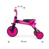 MILLY MALLY 2in1 Grande rožinis dviratis