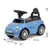 Milly Mally Paspiriama mašinėlė Fiat 500, mėlyna