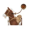 Supamasis arkliukas su melodija Milly Mally Mustang tamsiai rudas