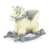 Supamasis žirgas su melodija ir ratukais Milly Mally Polly smėlio spalvos