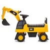 Baby bouncer ekskavatorius su garsu CAT Excavator Milly Mally geltona