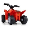 Milly Mally Honda ATV Raudona elektrinis keturratis