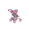 MILLY MALLY 2724 Lėlių vežimėlis Natalie Prestige Rožinis