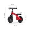 MILLY MALLY 4092 Qplay Balansinis dviratis Tech raudonas