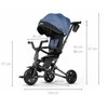 MILLY MALLY 4534 Qplay Triratis Nova Niello mėlynas