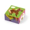 Dėlionė Mediniai kubai VIGA TOYS Farm 4vnt