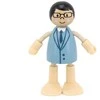 Viga Toys Medinių lėlių šeima figūrėlių rinkinys VIGA PolarB