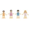 Viga Toys Medinių lėlių šeima figūrėlių rinkinys VIGA PolarB