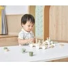 Viga Toys VIGA 44231 PolarB Žaliasis traukinys su vežimėliais