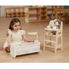 Viga Toys VIGA 44235 PolarB medinė lėlių lopšio lovelė