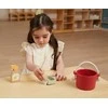 Viga Toys VIGA PolarB medinis valymo rinkinys "Little Cleaner" kibiras