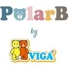 Viga Toys Medinis traukinio rinkinys VIGA PolarB 30 dalių